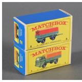 Lesney Matchbox Mercedes Truck and Trailer