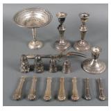 (16) Assorted Mixture of Weighted Sterling Silver