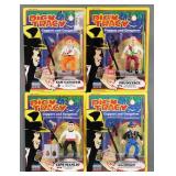 (4) Dick Tracy MOC Action Figures 1990