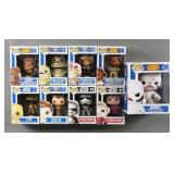 (9) Star Wars Funko Pops Figures
