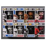 (8) Star Wars Funko POP Figures NIB
