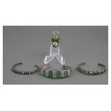 (4) Pcs. Sterling Southwest Jewelry
