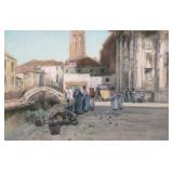 FRANCIS HOPKINSON SMITH, Venetian Scene