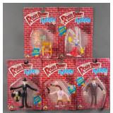 (5) Who Framed Roger Rabbit Action Figures 1987