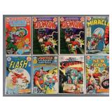 (8) Vintage DC Comics Superman The Flash Etc