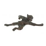 Japanese Oni Bronze Figure 5-3/4'