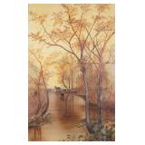 In The Cool of the Forest Painting on Metal