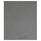 18K Gold Chain Necklace