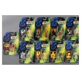 (9) 1996-1997 Star Wars POTF Action Figures MOC