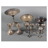 (11) Assortment of Weighted Sterling Silver Pieces