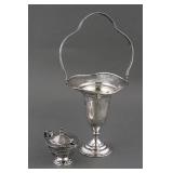 Sterling Basket & Covered Sugar