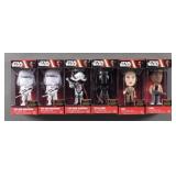 (6) Star Wars TFA Bobble-Head Figures Sealed