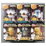 (6) Star Wars Mr. Potato Head Figures