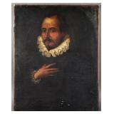 Portrait of a Spanish Gentleman, Oil on Canvas