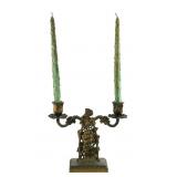 Pairpoint Two-Light Grape Candelabrum