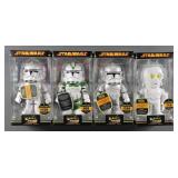 (4) Star Wars Hikari Funko Premium Vinyl Figures
