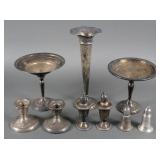 (9) Assorted Mixture of Weighted Sterling Silver P