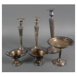 (6) Mixture of Weighted Sterling Silver Pieces