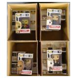 (4) Cases Star Wars Funko Pops