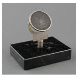 1890 Morgan Silver Dollar "Decisions" Spinner
