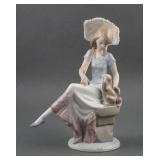 LLADRO "Picture Perfect" Woman with Puppy