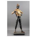 After Paul Dubois 'Harlequin' Bronze