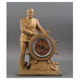 1933 FDR 'Man of the Hour' Animated Clock