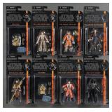 (8) Star Wars Black Series Action Figures