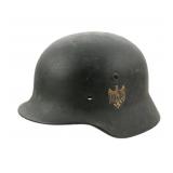 German World War II Heer M40 Single Decal Helmet