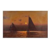 CHARLES S. DORION, Oil on Canvas, Maritime