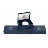 (4) American Silver Eagle Proof Coins 1988 & 2010