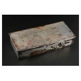 Antique Sterling Silver Humidor Cigar Box