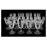 (13) Waterford "Hibernia" Port Wine Glasses