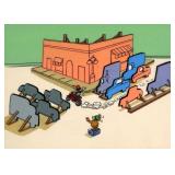 Original Disney Goofy Animation Production Cel