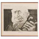 CHARLES BRAGG, Etching, Exhibit A