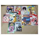 Mixed Magna, Anime & Comic Book Lot w/ Power Rangr