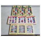 Lot of Vintage Boxed Glass Xmas Ornaments