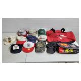 Mixed Vtg Advertising Hats/Caps & Nascar Dale JR.