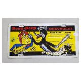 Vintage Chevy VS Plymouth "Beep-Beep" Roadrunner