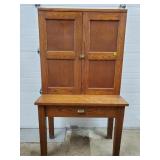 Federal Equipment Co. Oak Post Office Cabinet