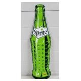 Sprite Bottle Embossed Metal Sign