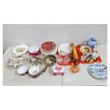 Coca Cola Dishware, Tin Biplane, Vintage Kitchen-