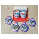 Vtg Pepsi Skateboard Keychains & Coasters Lot