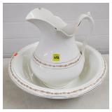 Ironstone Pitcher & Washbowl