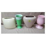 (4) Royal Haeger Vases