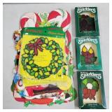 Lot of Vtg Beistle Paper Xmas & Thanksgiving Decor