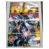 2002 KISS Dark Horse Comic Promotional Poster