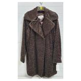 Calvin Klein Size M. Faux Fur Coat w/ Tags