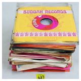 Lot of Assorted 45s Vinyl Records