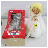 Vintage F.M. Musical Angel w/ Original Box